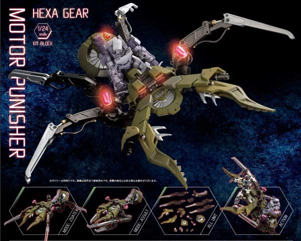 [SALE] Kit Block Hexa Gear Motor Punisher