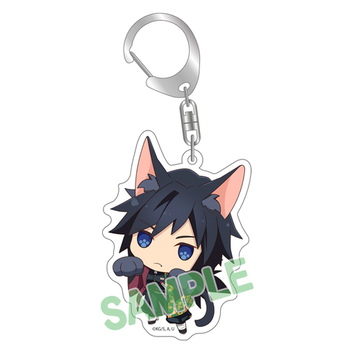 Demon Slayer: Kimetsu no Yaiba Nyaforme Acrylic Charm Vol. 1 - Giyu Tomioka (Aniplex+)