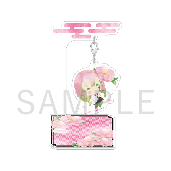 Demon Slayer: Kimetsu no Yaiba Yurafuwa Acrylic Mascot - Mitsuri Kanroji Flower ver. (Aniplex+)