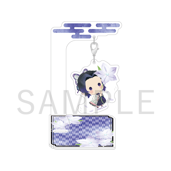 Demon Slayer: Kimetsu no Yaiba Yurafuwa Acrylic Mascot - Shinobu Kocho Flower ver. (Aniplex+)