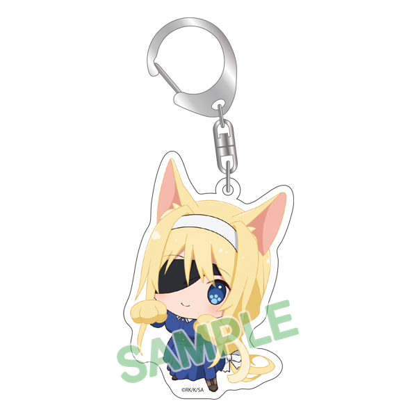 (Aniplex+) Sword Art Online Alicization: War of Underworld - Nyaforme Acrylic Charm Alice [Casual Eyepatch]