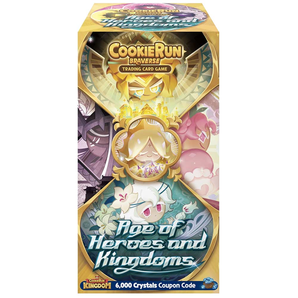 CookieRun Card Game Booster Set - Age of Heroes & Kingdom [BS 3+4] [BOX]