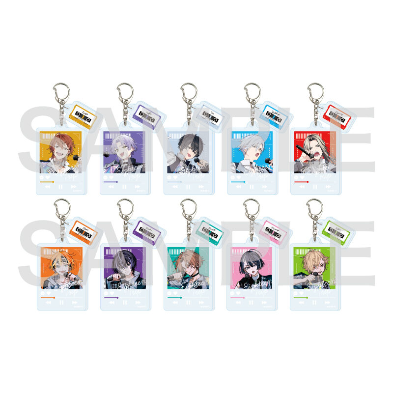 Acrylic Key Chain with Parts 18TRIP 01 Official Illustration [BOX]