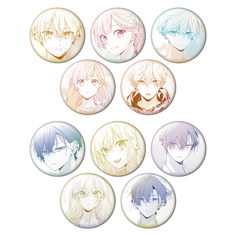 A story about Haruto Arisawa and Rio Misumi A story about Nao Misumi and Sena Ikuta Trading Can Badge [BOX]