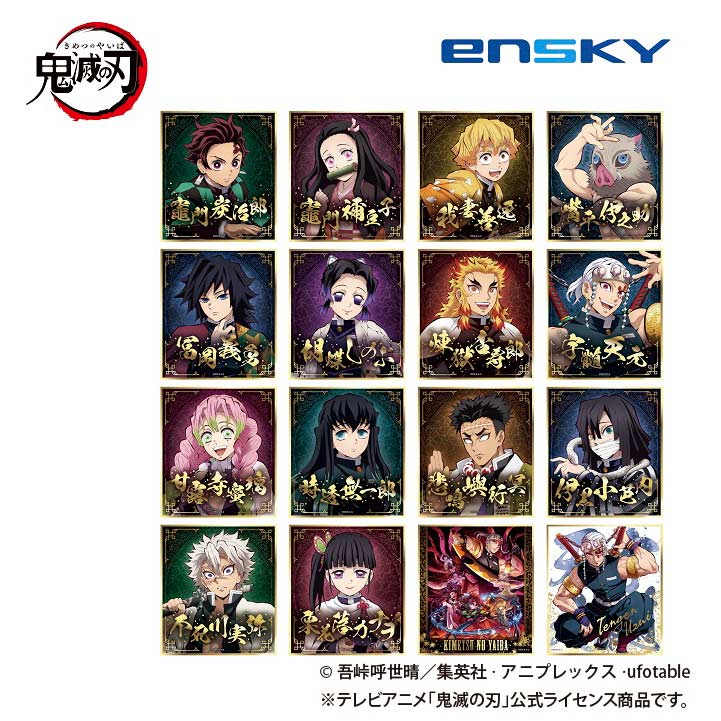 Demon Slayer: Kimetsu no Yaiba Visual Shikishi Collection [BOX]