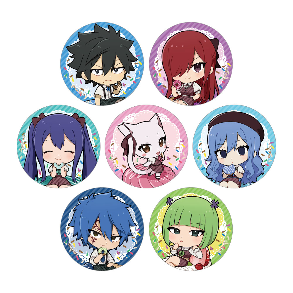(PO) Fairy Tail 100 Years Quest Trading Can Badge Donut / Ver. B [BOX]