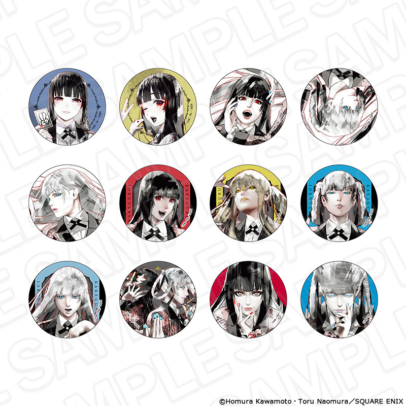 Kakegurui Can Badge Pale Tone Series Vol. 3 [BOX]