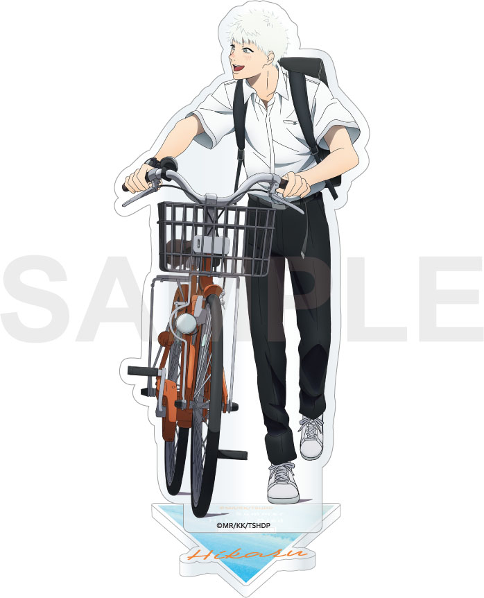 The Summer Hikaru Died Acrylic Stand Figure School Commute Series Bike Commute Ver. Hikaru