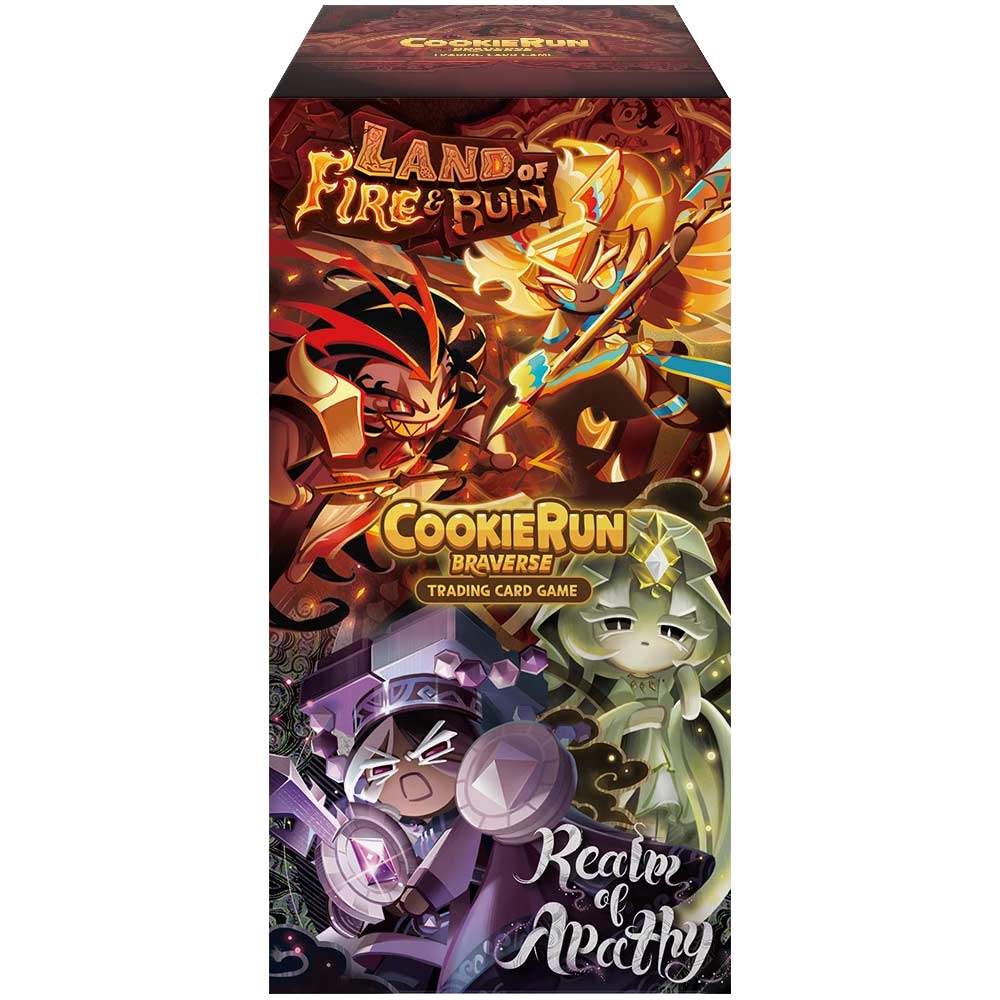 CookieRun Card Game Booster Set - Land of Fire & Ruin of Apathy [BS 8] [BOX]