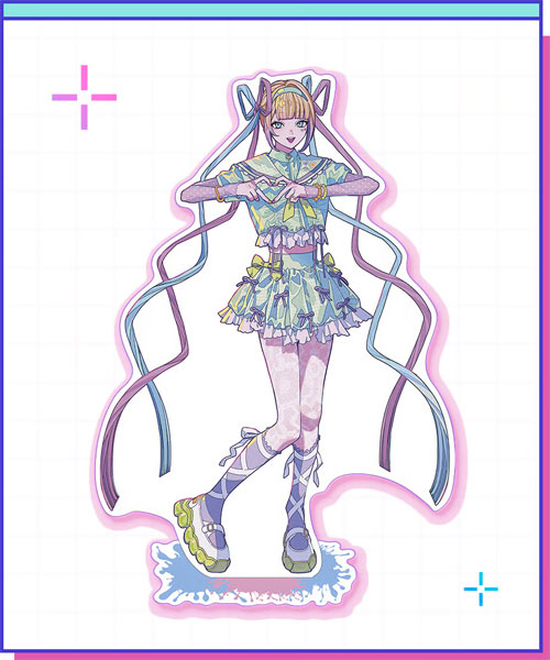 (NG) Needy Streamer Overload - Tomeihan Key Visual (KV) Acrylic Stand - Super Ten-Chan