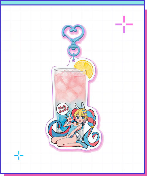(NG) Needy Streamer Overload - Super Ten-Chan Cocktail Acrylic Keychain