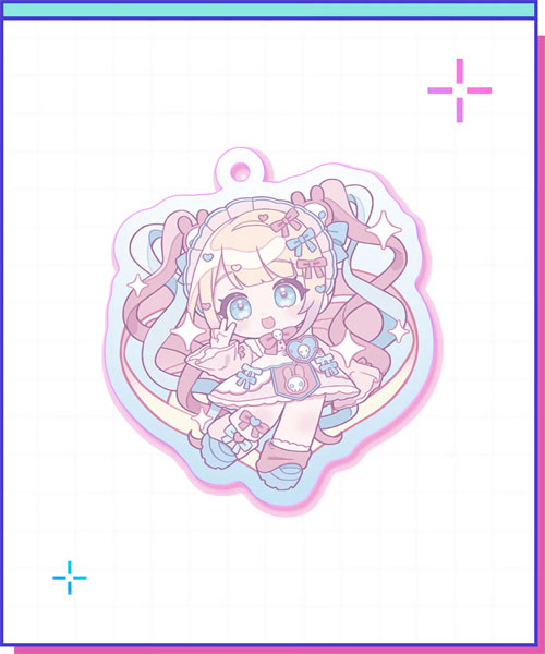 (NG) Needy Streamer Overload - Super Ten-Chan Fancy Acrylic Keychain