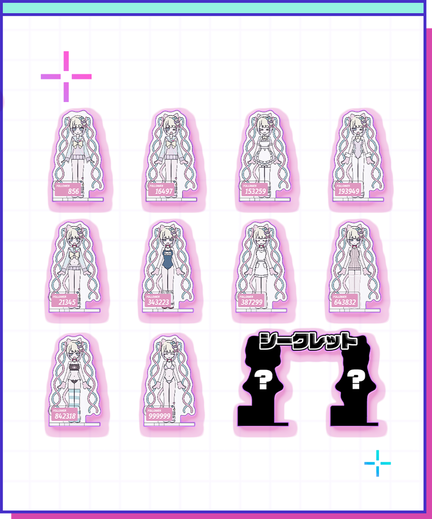 (NG) Needy Streamer Overload - Internet Angel Blind Acrylic Stand