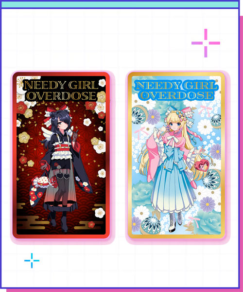 (NG) Needy Streamer Overload - Nidi-ga Hologram Sticker Set