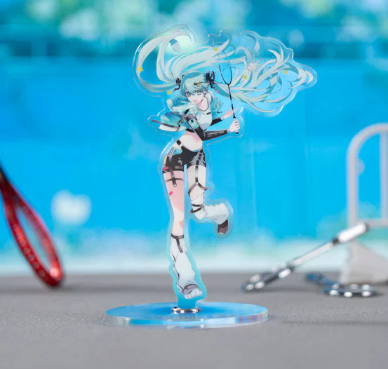 Hatsune Miku Running Series Rotating Standee