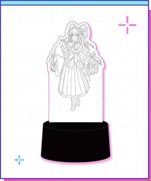 (NG) Needy Streamer Overload - Super Ten-Chan Acrylic Light Stand