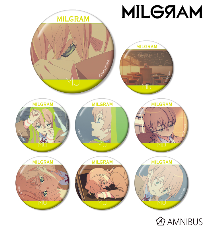 MILGRAM Trading MV Tin Badge Mu "After Pain" [BOX]