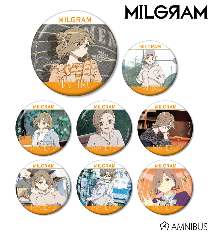 MILGRAM Trading MV Tin Badge Mahiru "This Is How To Be In Love With You" [BOX]