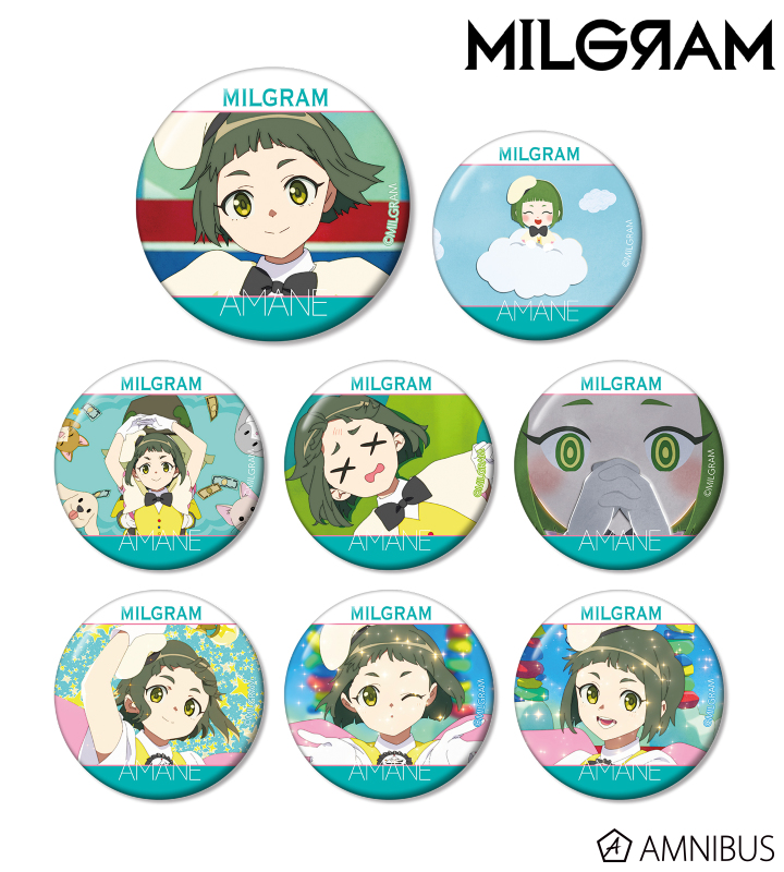 MILGRAM Trading MV Tin Badge Amane "Magic" [BOX]