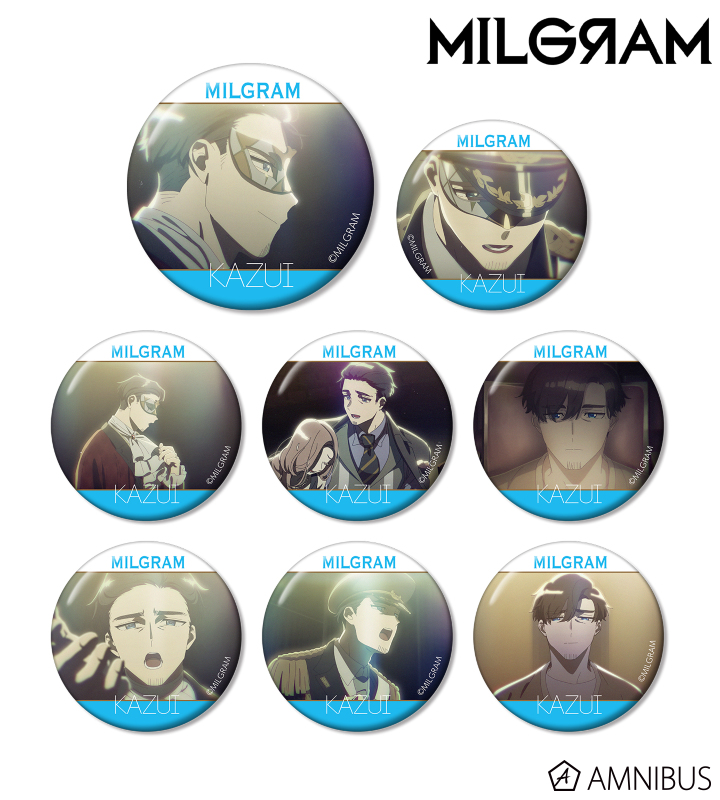 MILGRAM Trading MV Tin Badge Kazui "half" [BOX]
