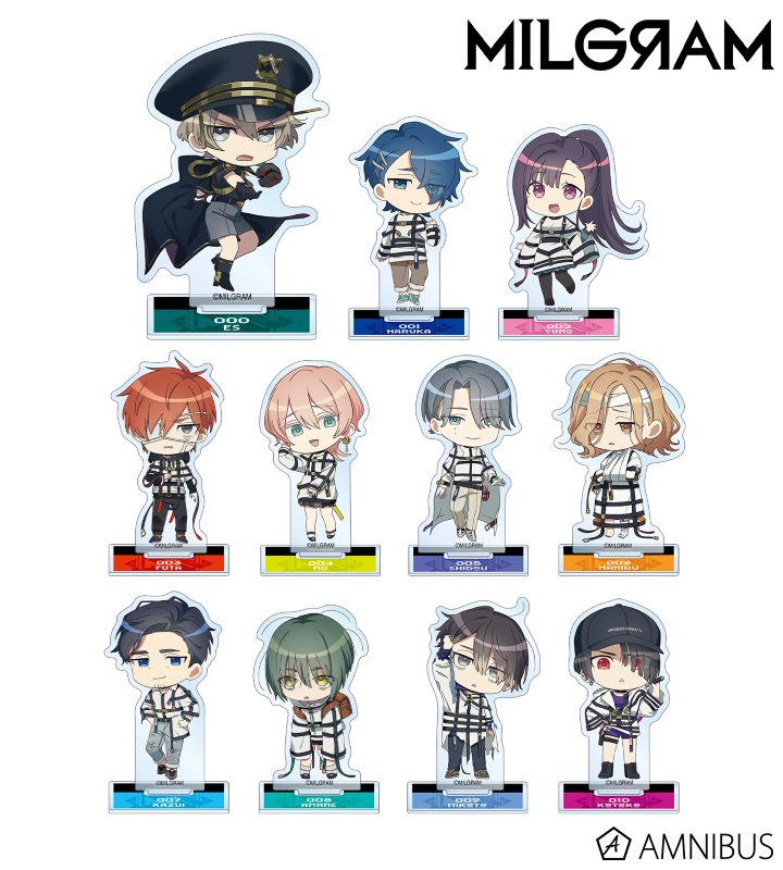 MILGRAM Trading Official Chibi Chara Season 2 ver. Acrylic Stand [BOX]