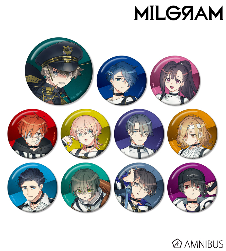 MILGRAM Trading Tin Badge Vol.2 [BOX]