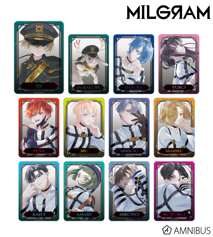 MILGRAM Original Illustration LIVE EVENT「hallucination」ver. Trading Acrylic Card [BOX]