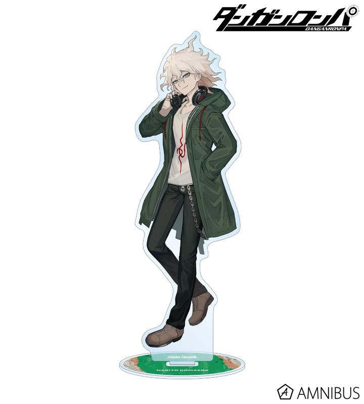 Danganronpa Series lack Illustration Nagito Komaeda Headphones ver. BIG Acrylic Stand