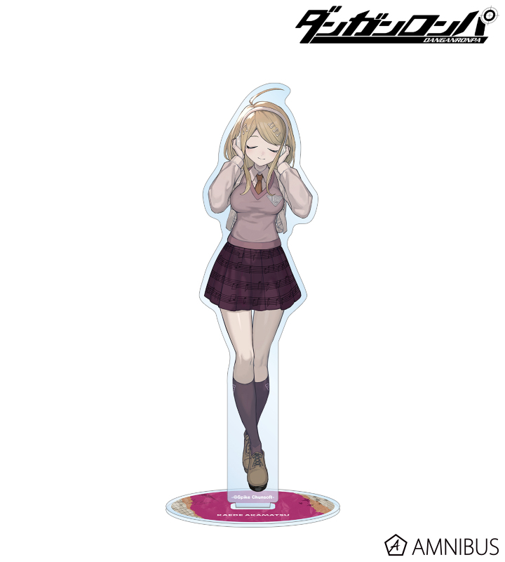 Danganronpa Series lack Illustration Kaede Akamatsu Headphones ver. BIG Acrylic Stand