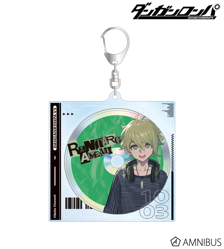 Danganronpa Series lack Illustration Rantaro Amami Headphones ver. BIG Acrylic Keychain