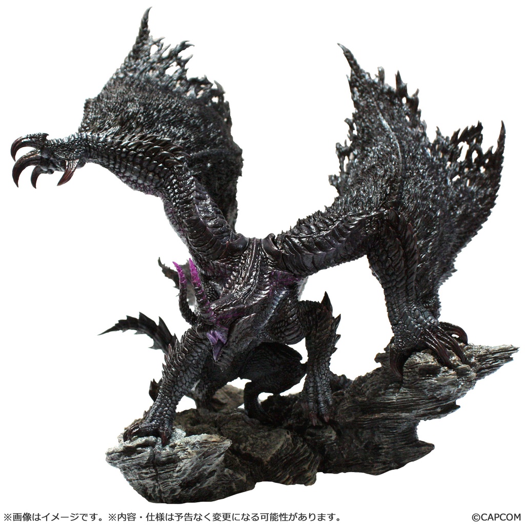 Capcom Figure Builder Creators Model Monster Hunter Rise: Sunbreak Black Eclipse Wyvern Gore Magala Reprint Edition