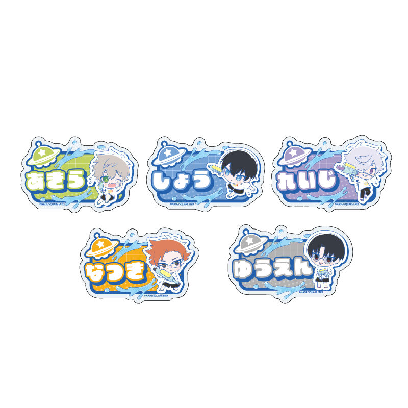 Name Plate Badge Tokyo Aliens Design Produced by Sanrio 01 Mini Character Illustration [BOX]