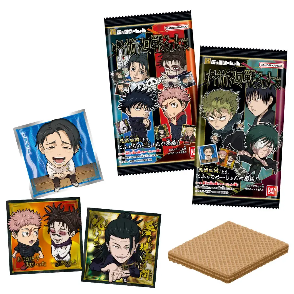 Nyaformation Jujutsu Kaisen Sticker Wafer Card Vol. 4 [BOX]