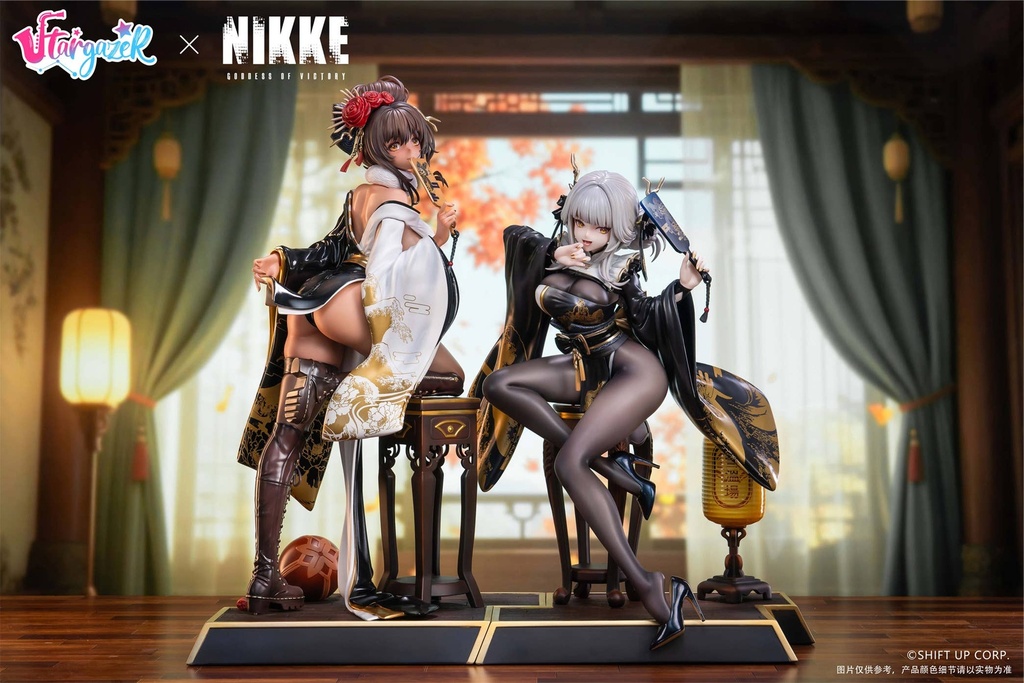 (PO) Goddess of Victory: Nikke - Blanc & Noir 1/4 Complete Figure