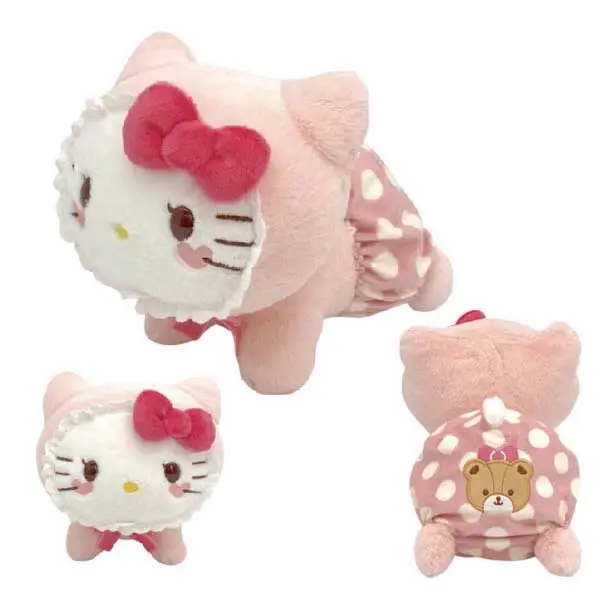 (SA) Sanrio Characters Friendly Omuchu Plush - Hello Kitty