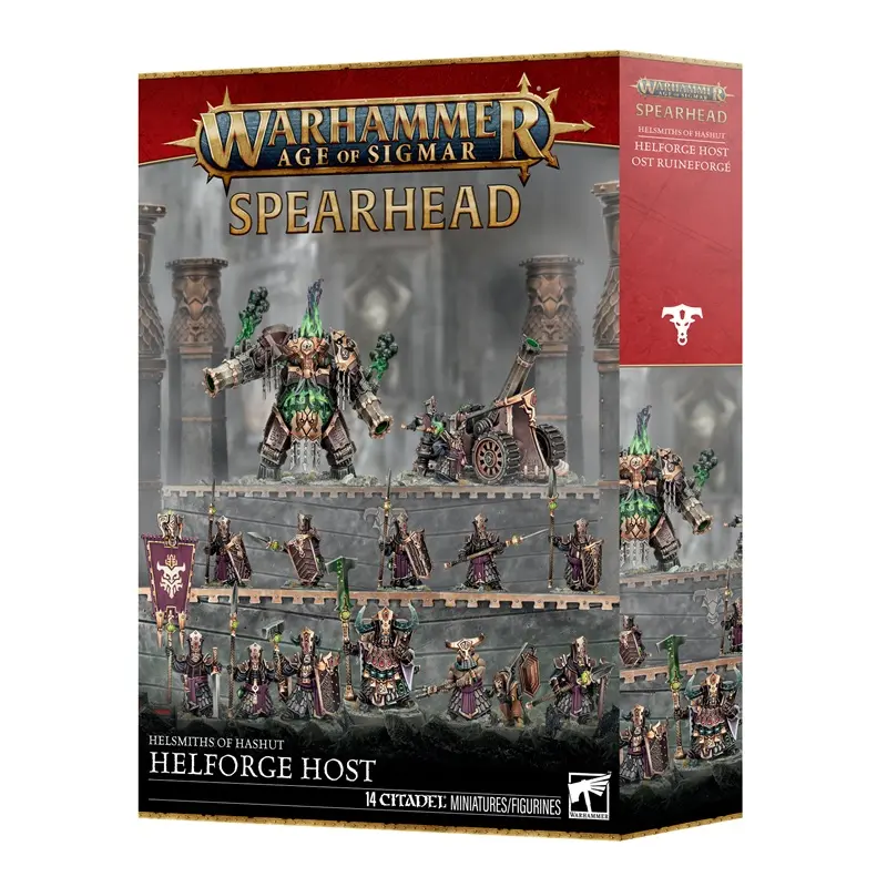 Warhammer Age of Sigmar Spearhead: Helsmiths Of Hashutt - Helforge Host