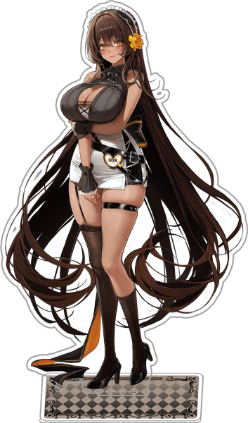 (OA) Goddess of Victory: Nikke BIG Acrylic Stand Noir [Mini Skirt ver.]