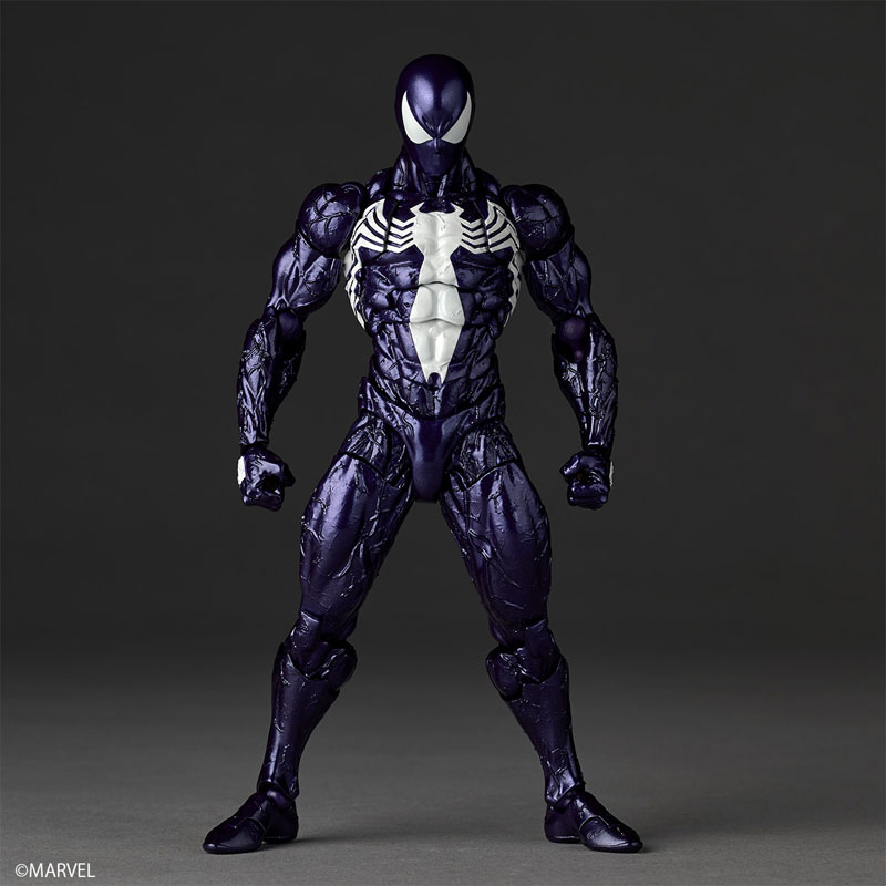 (PO) Revoltech Amazing Yamaguchi Symbiote Spider-Man (Purple Ver.)