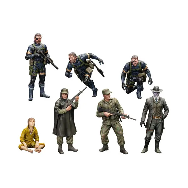(PO) Metal Gear Solid V Ground Zeroes Set 1/35 Plastic Model (Re-issue)