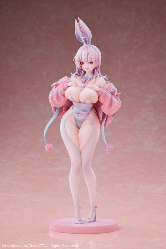 (PO) Knit Bunny Girl illustration by CheLA77