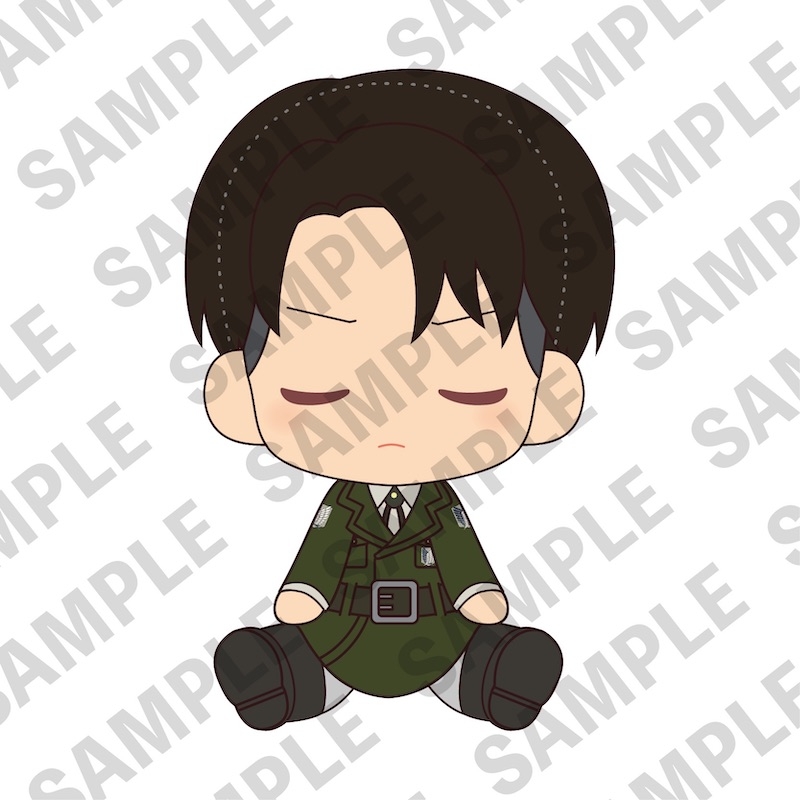 (SA) Attack on Titan Good Night Survey Corps plush - Levi