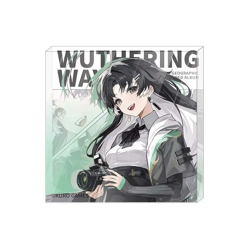 (KG) Wuthering Waves Resonator Themed Wutherium Geographic Fridge Magnet Jianxin