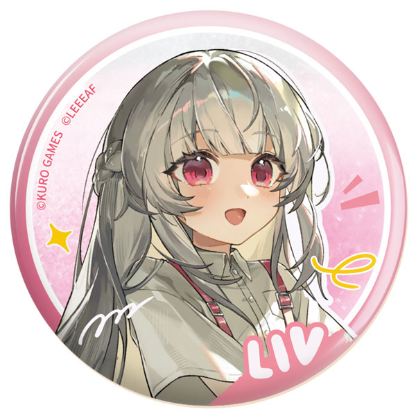 (KG) Punishing: Gray Raven x Leeeaf Collab Daily Delights Series Tinplate Badge Liv