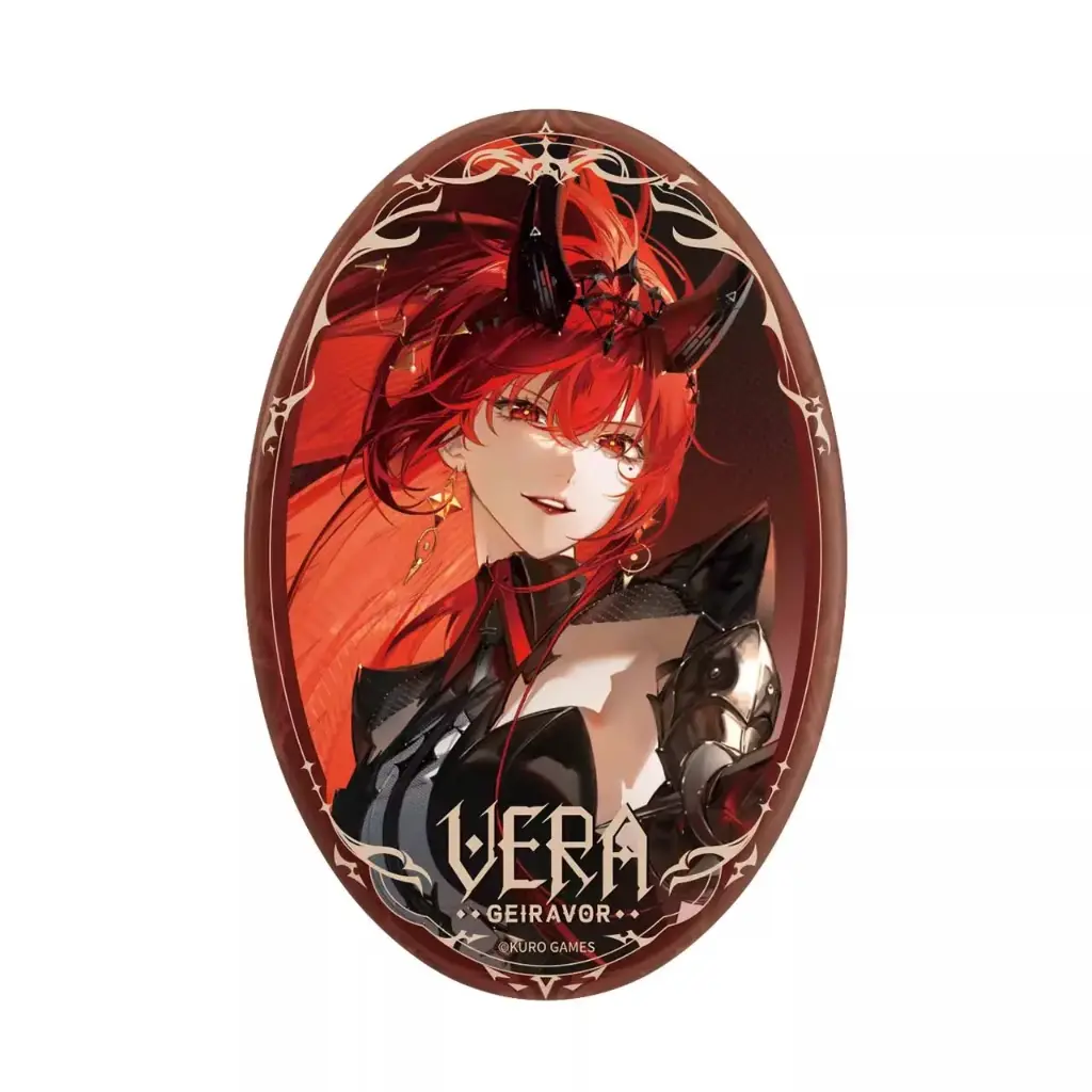 (KG) Punishing: Gray Raven Frame Series Oval Can Badge Vera: Geiravor