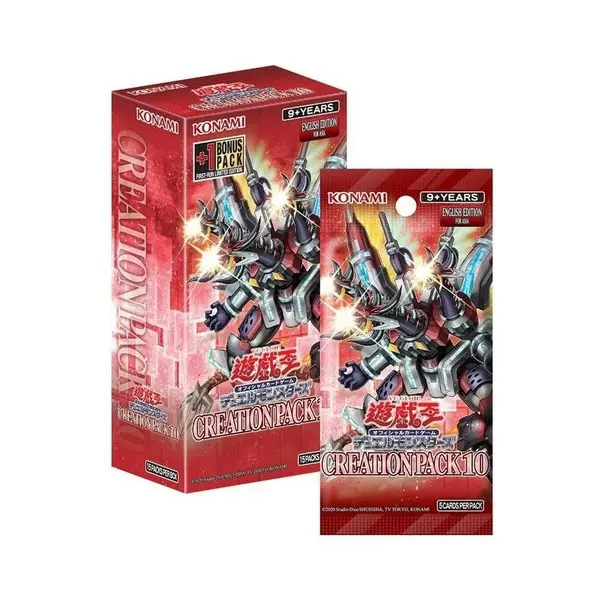 Yu-Gi-Oh! Duel Monsters - Creation Pack 10 (CR10) Booster [BOX]