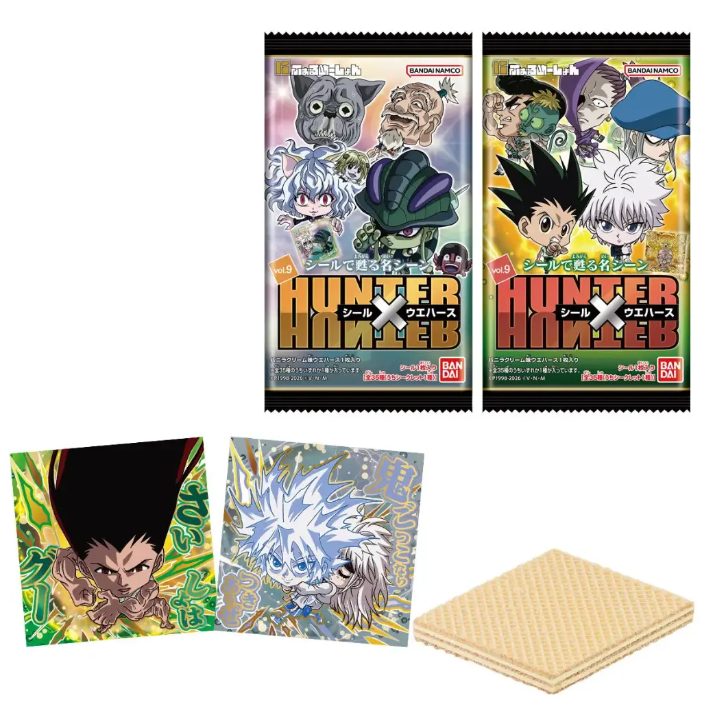 Nyaformation Hunter x Hunter Sticker x Wafer Card Vol. 9 [BOX]