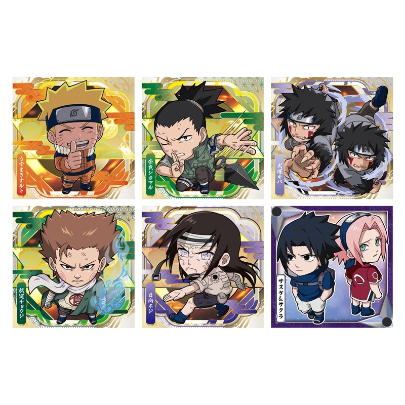 (PO) Nyaformation Naruto Shippuden Shinobi World Sticker Wafer Card Vol. 5 [BOX]