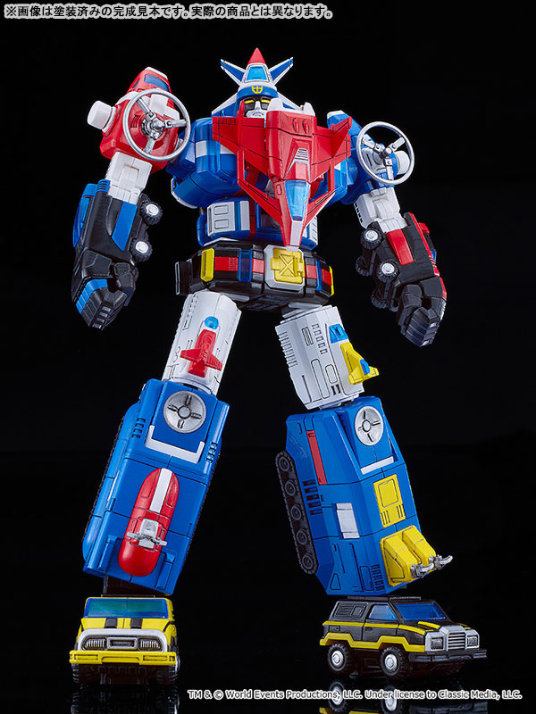 (PO) MODEROID Armored Fleet DaiRugger XV Dairugger XV