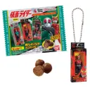 Kamen Rider Soft Vinyl Package Charm with Choco Snack [BOX]