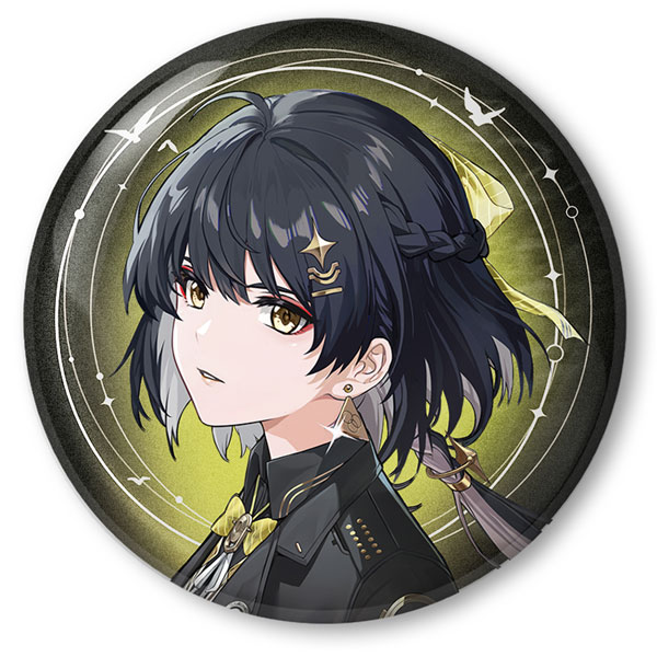 (KG) Wuthering Waves Resonator Themed Avatar Reflective Badge Female Rover